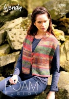 Knitting Pattern - Wendy 5799 - Roam 4 Ply - Boxy Sleeveless Top